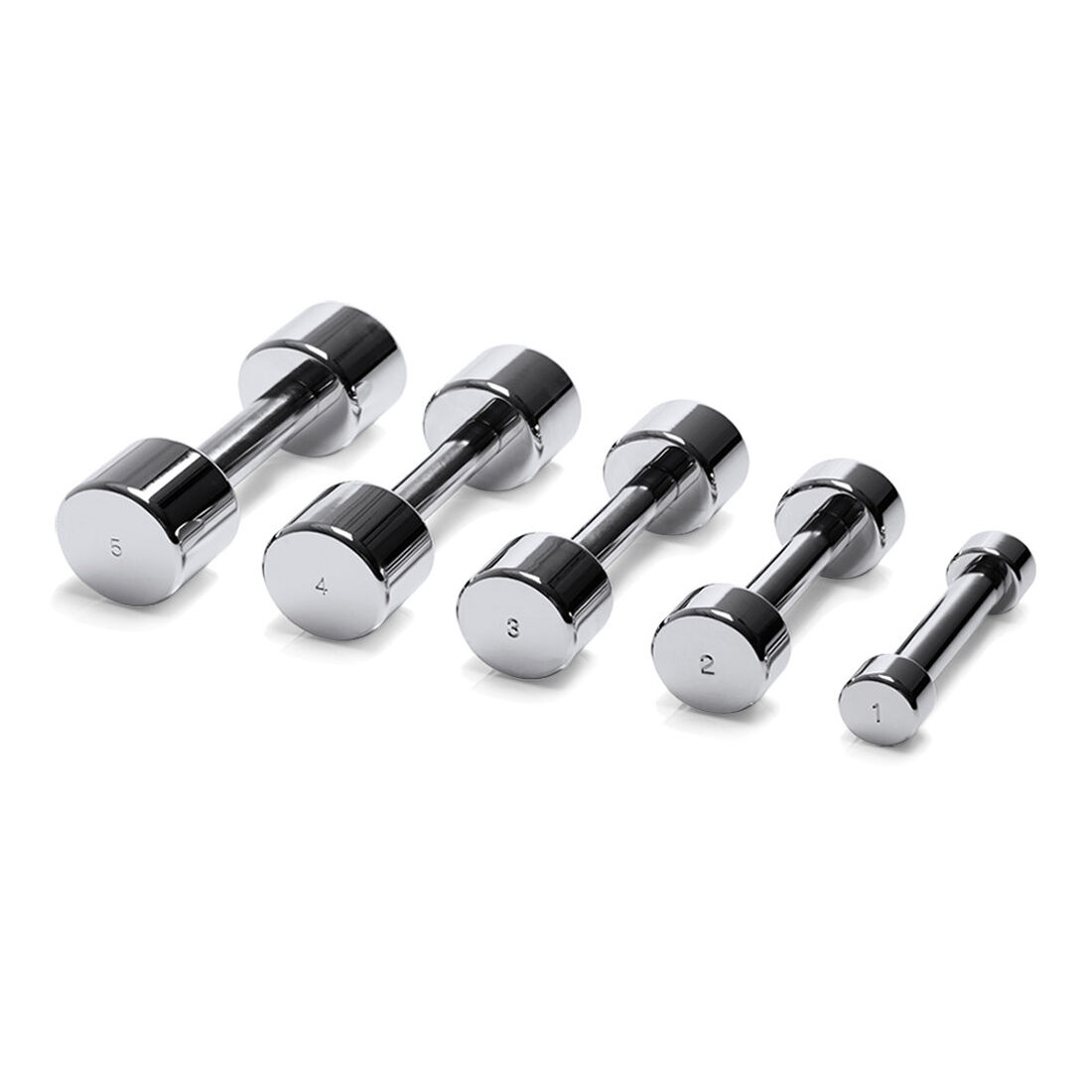 Technogym Chrome Dumbbell набор 1-10кг