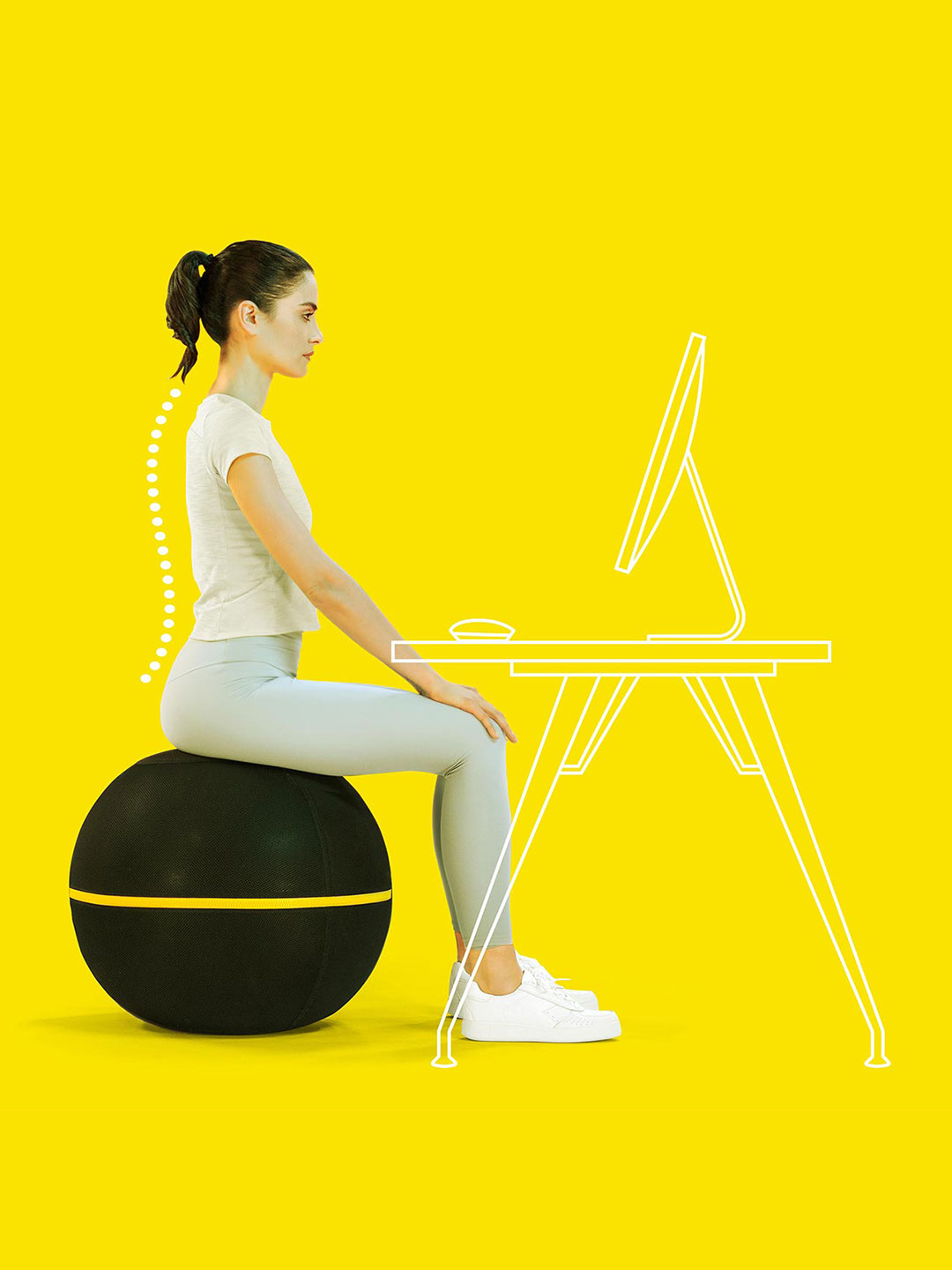 Technogym Wellness Ball Active Sitting